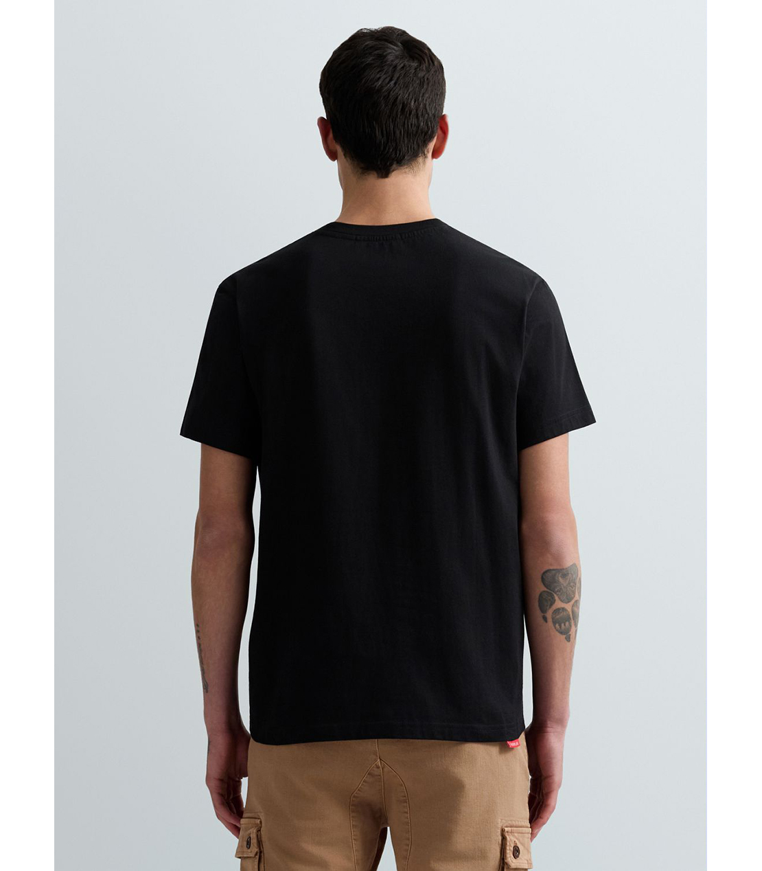 ベーシックジャージーRロゴ Tシャツ 詳細画像 ブラック 3